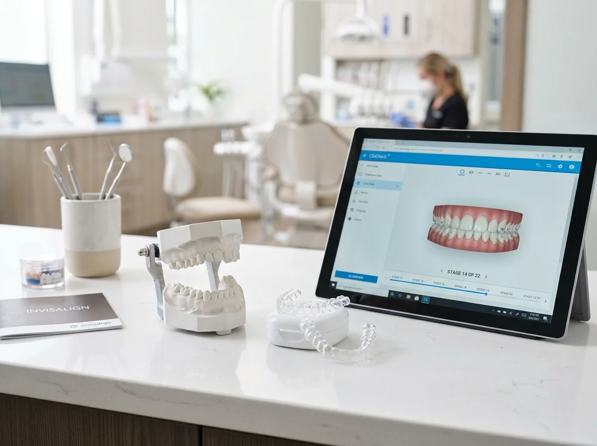 Orthodontic braces and clear aligners in Airoli